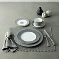 thumbnail image 4 of Noritake Infinity Graphite Set of 4 Salad Plates, 4 of 5