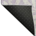 thumbnail image 7 of HomeRoots 671468 10 x 14 ft. Lavender & Ivory Floral Transitional Washable Machine Made Rectangle Area Rug with UV Protection, 7 of 7