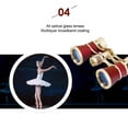 thumbnail image 3 of facefd Lunettes Rétro d'Opéra Jumelles Optiques Lentille Théâtre Corps en Métal Télescope Délicat Polyvalent Femmes Filles Cadeaux Tacheté Poignée Rouge, 3 of 9