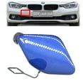 thumbnail image 2 of Trimla Front Tow Cover for 16-18 BMW 3 Series F30LCI Sedan F31LCI Wagon Fit 320i 325d 328i 330d 330e 330i 340i 2016 2017 2018 Bumper Hook Eye Towing Cap 51117396837, 2 of 5