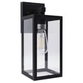 thumbnail image 5 of MingBright  Modern Outdoor Lighting Fixtures Waterproof Exterior Wall Lantern Sconce With E26 Socket Outside House Lamps With Clear Glass Shape，Perfect For Porch, Farm, Patio, Balcony, Front Door, 5 of 10