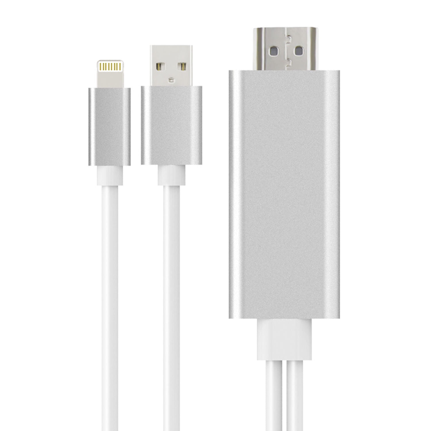 Cable Lightning conectarse a HDMI TV AV Cable Adaptador para iPhone 6S 6 7 iPad Plus