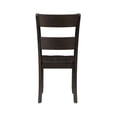 thumbnail image 5 of ACME Haddie Side Chair (Set-2) in Distressed Walnut, 5 of 5