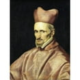 thumbnail image 3 of Diego Velázquez 19x24 Black Modern Framed Museum Art Print Titled - Portrait of Cardinal Gaspar De Borja Y Velasco (1643 - 1645), 3 of 5