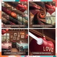 thumbnail image 3 of Romantic  Valentine's Day Banner Vintage Car Love Backdrop Heart Balloons Red Roses Valentine Celebration Banner for Valentine's Day Party Romantic Date Photo Shoot, 3 of 8