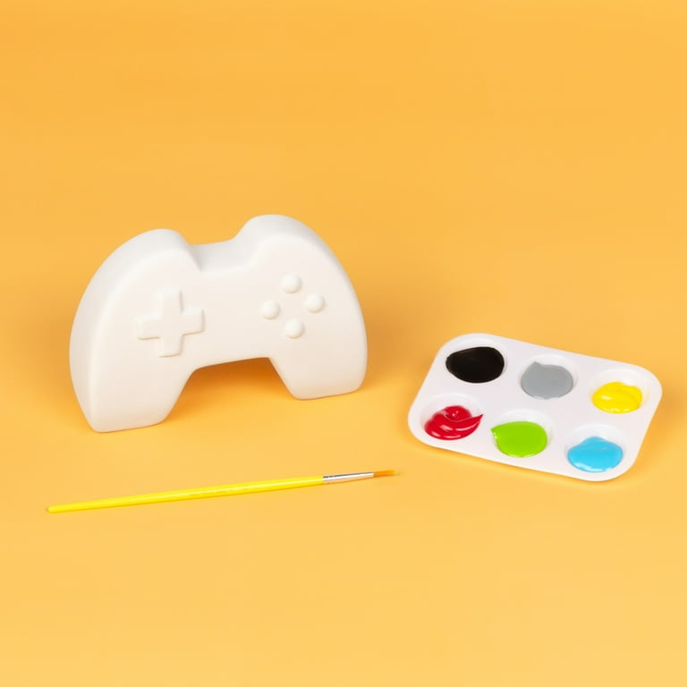 Hello Hobby Unpainted Ceramic Game Controller 0.8 oz DIY Art