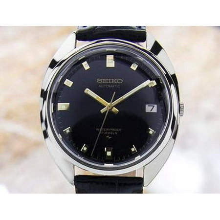 Seiko Vintage Automatic 1960s Mens Wind SS Dress Watch Made in Japan JR43
