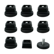 Uxcell Adjustable Leveling Feet 25 x 25mm Square Inserts Furniture Glide 8 Sets