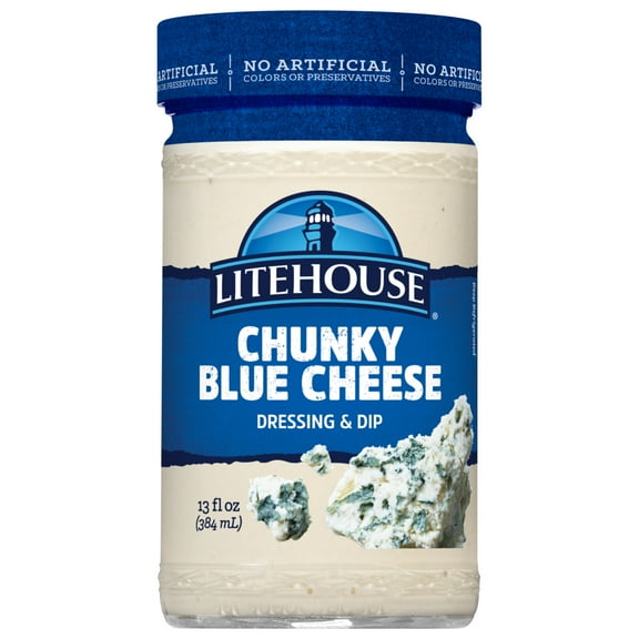 Litehouse Chunky Blue Cheese Dressing & Dip 13 fl oz
