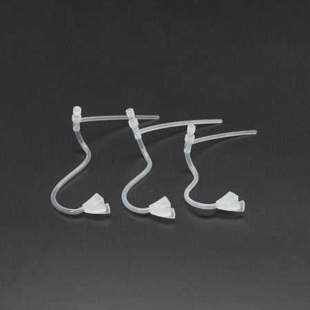 HearingAssist Medium Left Ear Tubes for ReCharge! BTE Hearing Aids - 2 Pack