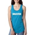 thumbnail image 1 of Women's Racerback Tank Top - Braves, 1 of 5