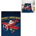 thumbnail image 5 of Christmas Throw Blanket Gift Cozy Reversible Microfiber Holiday Blanket Gift for Christmas, 5 of 5