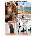 thumbnail image 3 of SWQZVT Women's Wide Leg Sweatpants, High Waisted Straight Leg Joggers with Pockets, Casual Drawstring Elastic Waist Lounge Pants, 3 of 7