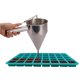 thumbnail image 2 of Molde cuadrado SAYOO para alimentos 40 cavidades para caramelo helado chocolate trufas gelatina, 2 of 9
