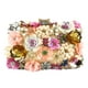 thumbnail image 4 of Bolso de mano floral de moda para mujer, bolso de mano floral, bolso de mano moderno con correa de cadena para la noche Oro, 4 of 9
