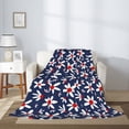 thumbnail image 2 of Sikiie Daisy Flowers Cozy Flannel Fleece Throw Blanket: Lightweight & Thick for All Seasons - Perfect for Women, Men, & Kids"80"x60", 2 of 6