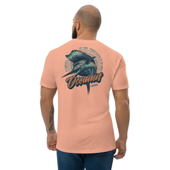Oceanus Florida Sail Away Tee (Desert Pink, XS)