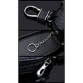 thumbnail image 2 of Car Key Case Cover - Black Genuine Leather Car Key Holder Key Case for Mercedes Benz, 2 of 2