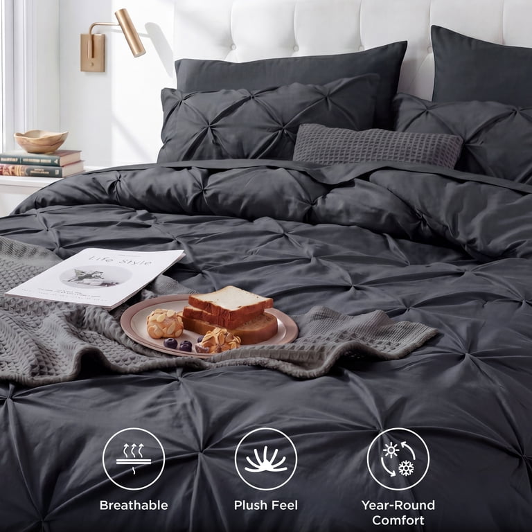 U by Bedsure Queen Pinch Pleat Comforter Set, 7-Piece photo 7