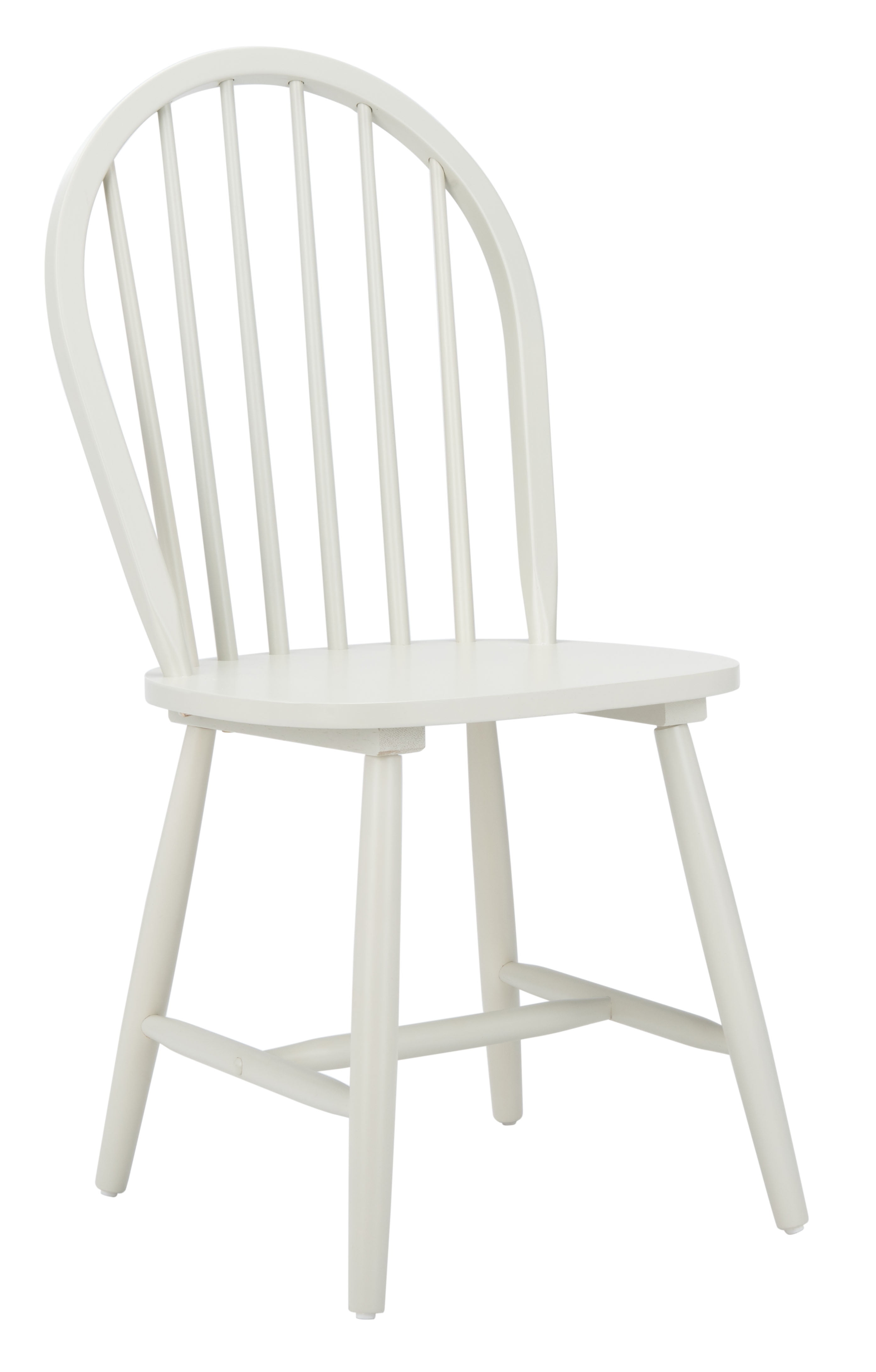 SAFAVIEH Camden Spindle Back Dining Chair, Off-White, Set of 2