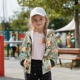 thumbnail image 3 of Xoenoiee Butterfly Rose Flower Print Hoodies Sweatshirt for Kids Long Sleeve Jacket Pullover Hoodie Full Zip Coat with Hood for Teen Girls Fall Outfits Sweat Shirts Jumpers with Pocket, M, 3 of 7
