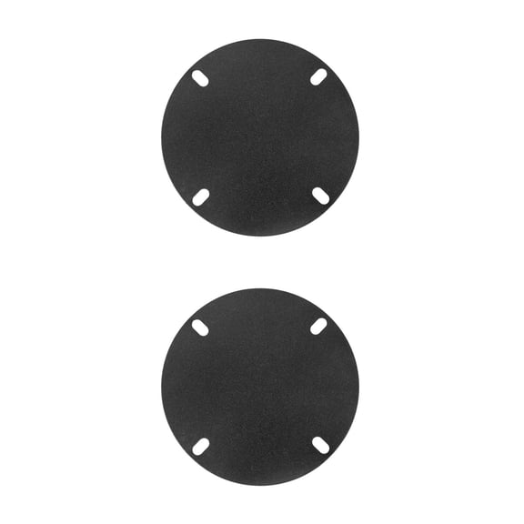 MLINS 2pcs Office Chair Plate Base Replacement Sturdy Steel Chair Base Accessory Chair Replacement Part Replaceable Chair Plate  Office Chair Accessory