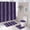 Purple Leopard Print, variant on 4PCS Leopard Print Shower Curtain Sets with Rugs, Cheetah Print Shower Curtain, Waterproof Fabric Purple Shower Curtain, American Wildlife Wild Animal Skin Safari Modern Women Bathroom Decor