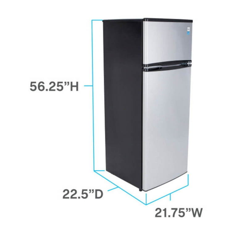 Apartment size 2024 fridge walmart