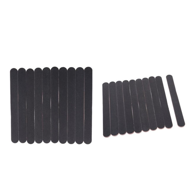 2x 10 Piezas de Barra de Lijado de Pulido Herramientas de Modelo de Artesanía de