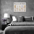 thumbnail image 2 of Kitchen Wall Art Farmhouse Kitchen Wall Decor Rustic Kitchen Pictures Canvas Print Painting Modern Home Framed Artwork For Dining Room 16"x12", 2 of 6