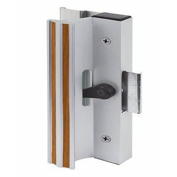 PrimeLine Anodized Aluminum Outdoor Patio Door Handle Set