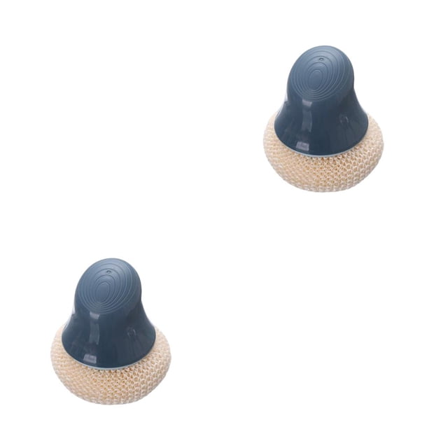 Cepillo de limpieza de cocina Advancent bola de alambre extraíble 2Conjunto Azul