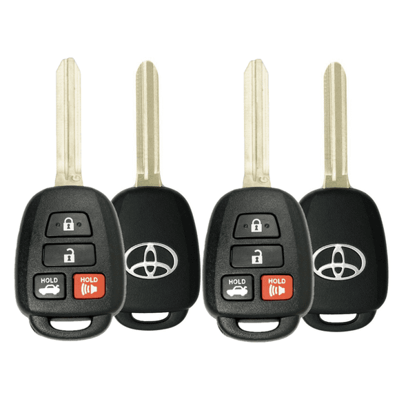 2 Remote Key For 2012 2013 2014 Toyota Camry HYQ12BDM (G Chip) A VLS