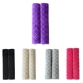 thumbnail image 3 of Flmtop 1 Pair Universal Car Safety Seat Belt Soft Thicken Shoulder Protection Pad Cover, 3 of 6