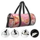 thumbnail image 3 of Balery Abstract Pink Gold Splash Bolsa de Gimnasio para Mujeres y Hombres, Bolsa de Viaje Impermeable, Bolsa de Fin de Semana con Compartimento para Zapatos y Bolsillo Húmedo, 3 of 6