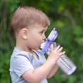 thumbnail image 4 of Botella de agua con 7 cápsulas de sabor, 650 ml (21,9 oz) con aroma a frutas, ideal para deportes al aire libre (morado, 650 ml), 4 of 5