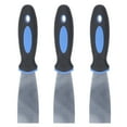 thumbnail image 2 of Ensemble de Grattoirs à Pâte Flexibles en Acier Inoxydable, Ensemble de Spackle en Acier Inoxydable, Poignée en Plastique, Outils de Réparation de Cloison Sèche, avec Trou de Rangement Facile, pour Enlever la Pâte en Vrac, 2 of 7
