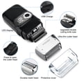 thumbnail image 4 of PRITECH Electric Foil Shaver for Men with Popup Trimmer, 2 in 1 Electric Shaver for Men, Rechargeable 3 Speed Adjustable (Black), 4 of 9