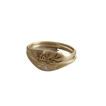 Designice Ring for Women, Perfect for Any Occasion Gold Rings,Simple Versatility Rings