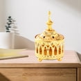 thumbnail image 6 of yotijay 5xIslamic Burner Design Gold Censer Candle Holder 3, 6 of 9