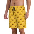 thumbnail image 2 of Logiee Burger 1 Print Mens Swim Trunks Quick Dry Board Shorts,Breathable Hawaii Beach Shorts Swimwear Bathing Suits-Large, 2 of 6