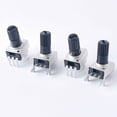 thumbnail image 5 of RV09 Potentiometer 5pcs Variable Resistors Single Turn Adjustable Rotary Taper Potentiometer With Knob -1K vertical-7.5mm, 5 of 5