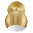 thumbnail image 4 of Aplique de pared Modway Chalice en latón satinado 28x15x15 cm 1 luz, 4 of 8