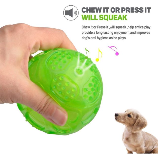 Duradero, Bouncer Bounting Dog Bullets para perros pequeños y grandes, juguetes increíbles, entrenamiento de juegos (1 campanas) Afortunado Sencillez