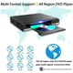 thumbnail image 4 of DVD Player with Microphone Port for Enhanced Interaction, USB Playback & Region Free for Multi Format Compatibility, HDMI Output for High Definition, Noise Cancellation & 5.1 Channel Sound, 4 of 5