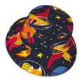 thumbnail image 3 of Kll Dinosaurs In Space Bucket Hat For Women Men Packable Travel Beach Sun Hat Outdoor Rave Accessories Reflective Fisherman Cap, 3 of 9