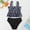 Navy, variant on Bnwani 2PC Baby Swimsuits Girl Sling Print Bikini Summer Cute Printed Split Fashion Swimsuit Bathing