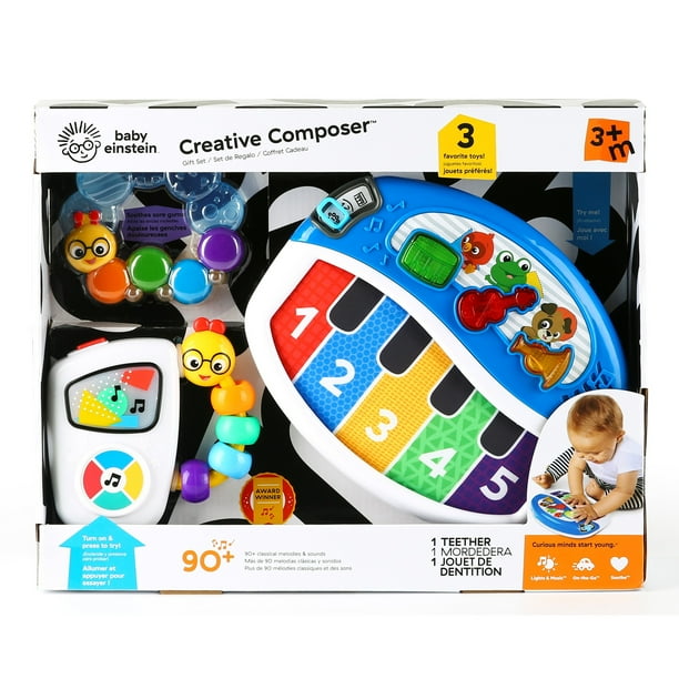 Baby Einstein Creative Composer Musical Toy Gift Set, Ages 3 months