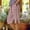 (Fashion 57)Pink, variant on Women's Straight Leg Side Slit Checkered Print Five Quarter Pants with Pockets Summer Loose and Casual Short Pants