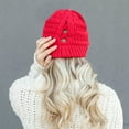 thumbnail image 5 of CC Beanie by Truly Contagious - Criss-Cross Adjustable Ponytail Hats, 5 of 26